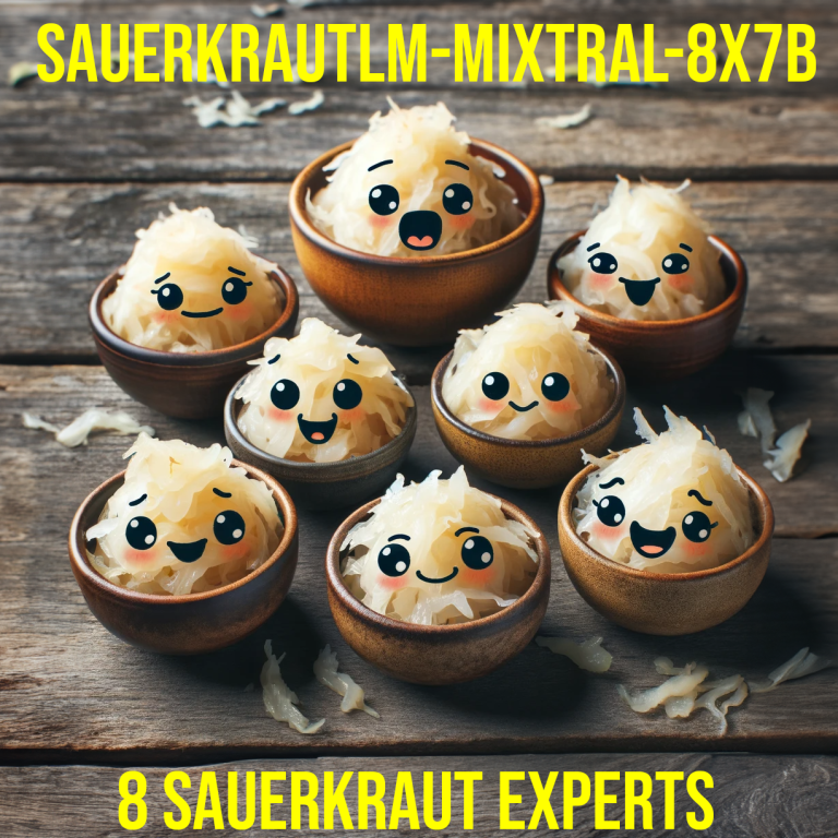Sprachmodel, KI Sprachmodel - Sauerkraut Mixtral