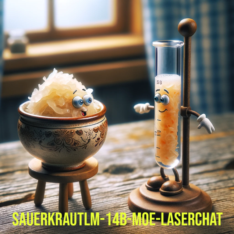 Sprachmodel, KI Sprachmodel - Sauerkraut Mix of Experts MOE-Laserchat